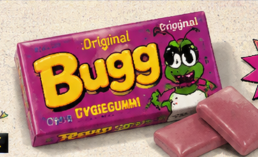 Retroinspirert Bugg-pakke og tyggegummi