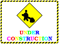 Animert Under Construction-skilt med arbeider